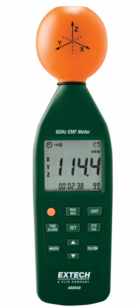 Extech 480846 - RF merač elektromagnetického poľa