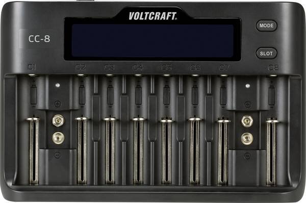 Voltcraft CC-8 - Nabíjačka akumulátorov